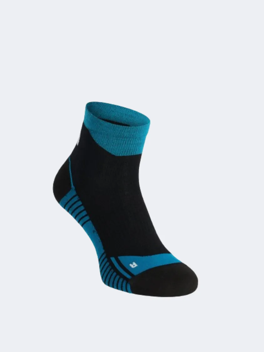 The North Face Quarter Unisex Hiking Sock Black/Adriatic Blue