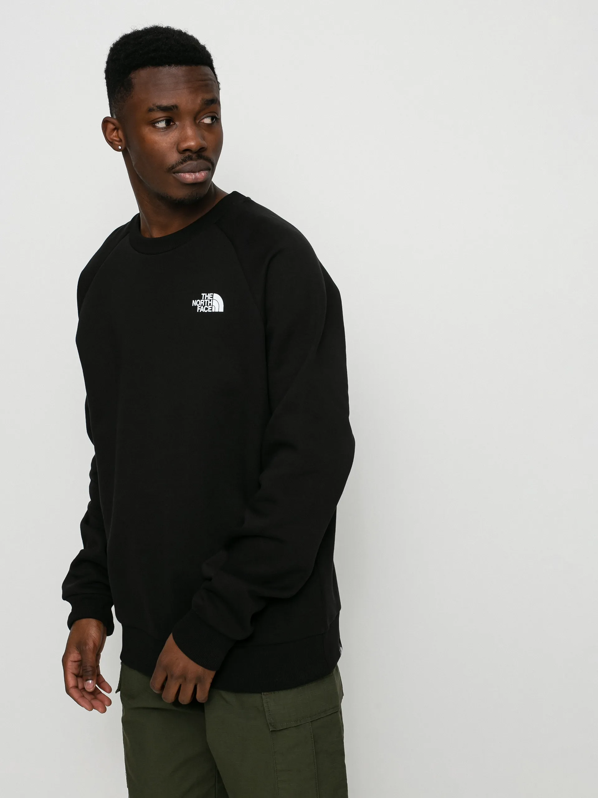 The North Face Raglan Redbox Sweatshirt (tnf black)