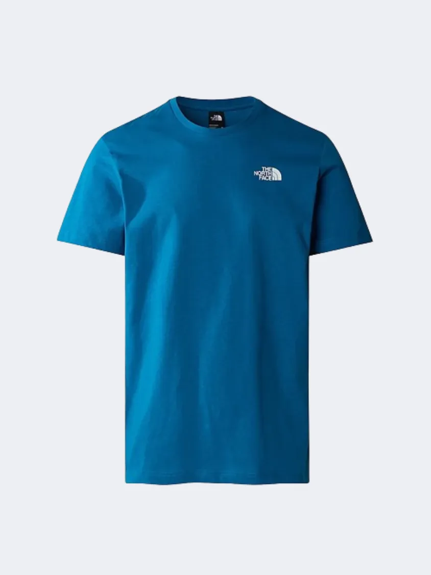 The North Face Redbox Celebration Men Lifestyle T-Shirt Adriatic Blue