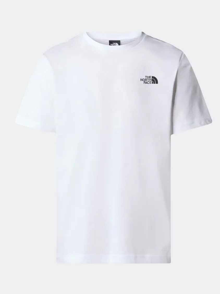 The North Face Redbox Men Lifestyle T-Shirt White/Red