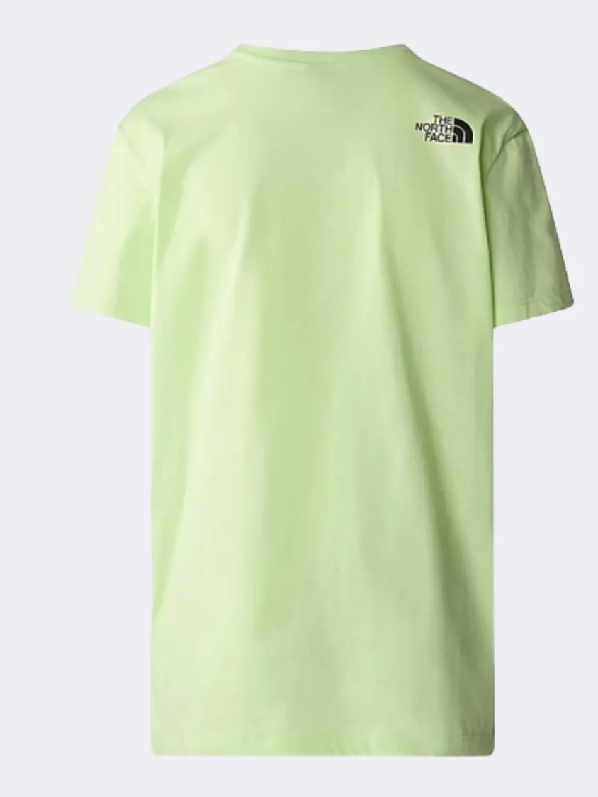 The North Face Relaxed Fine Women Lifestyle T-Shirt Astro Lime