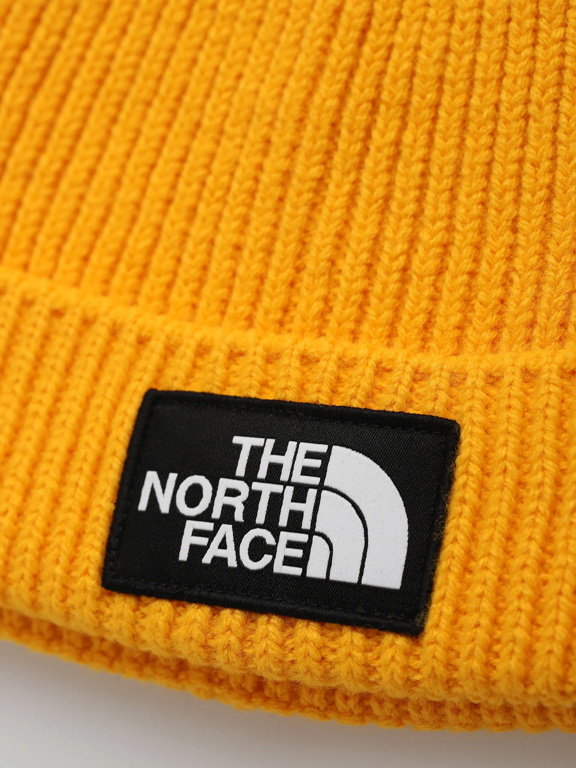 The North Face Tnf Logo Box Beanie (summit gold)