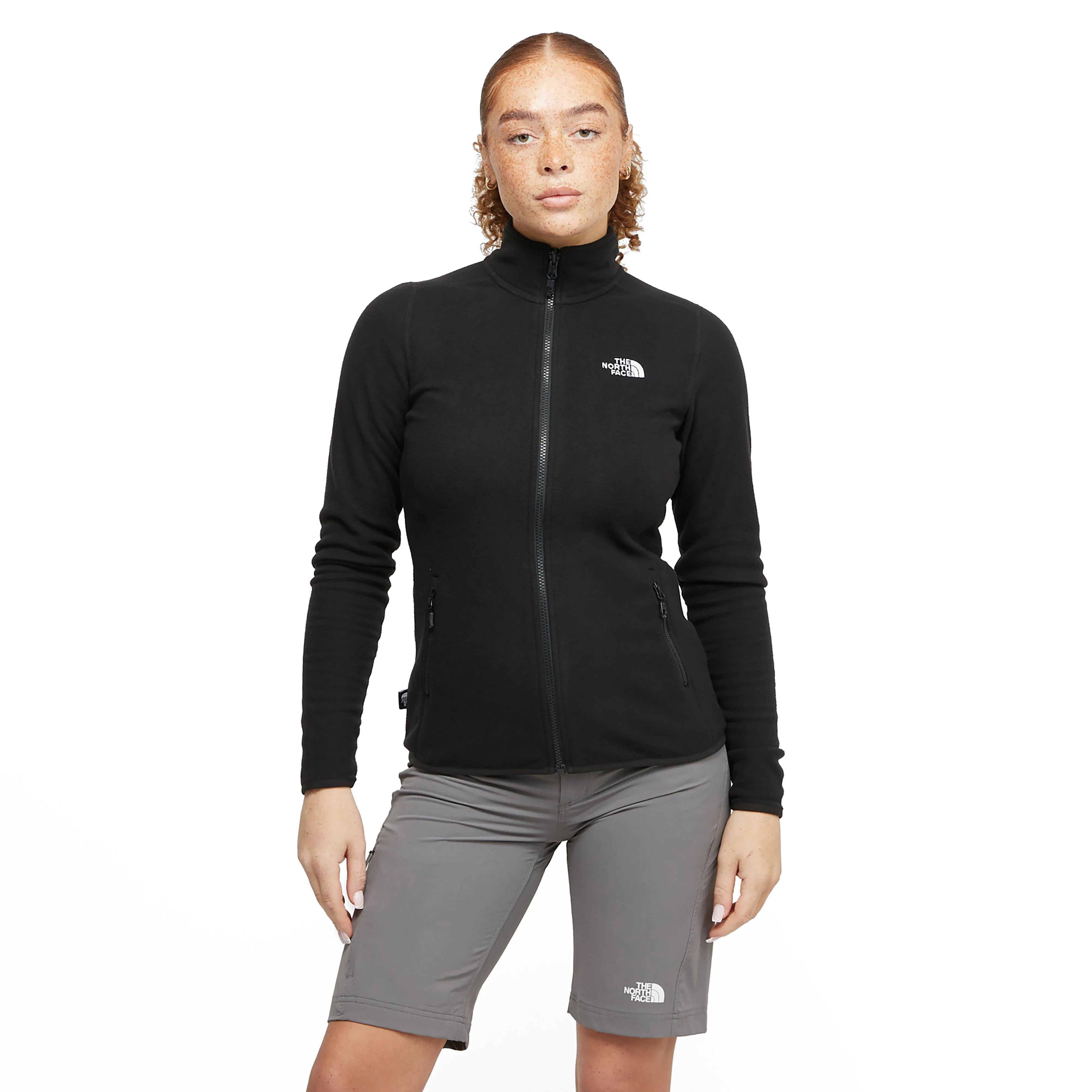 The North Face Women's 100 Glacier Full Zip Fleece | Millets