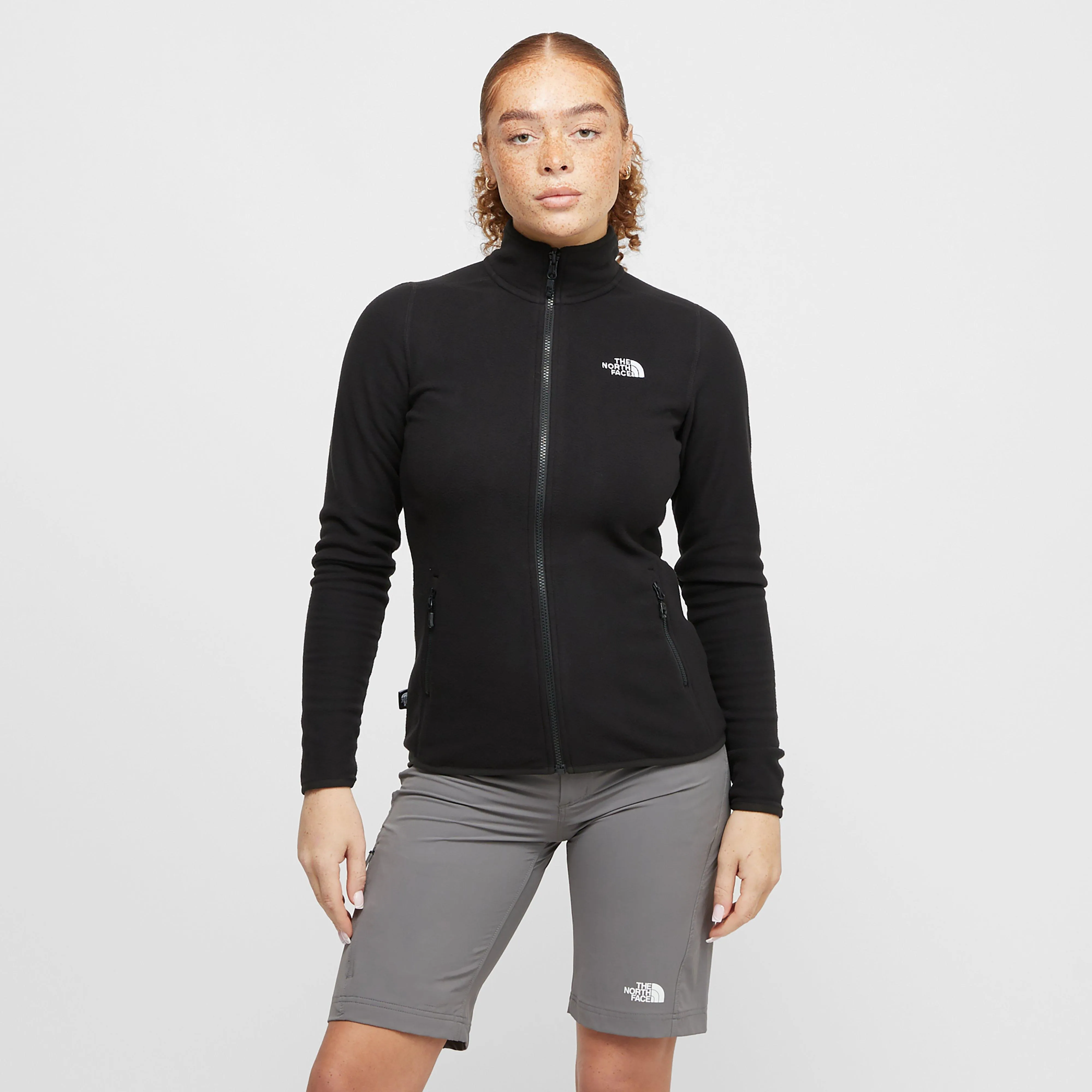 The North Face Women's 100 Glacier Full Zip Fleece | Millets