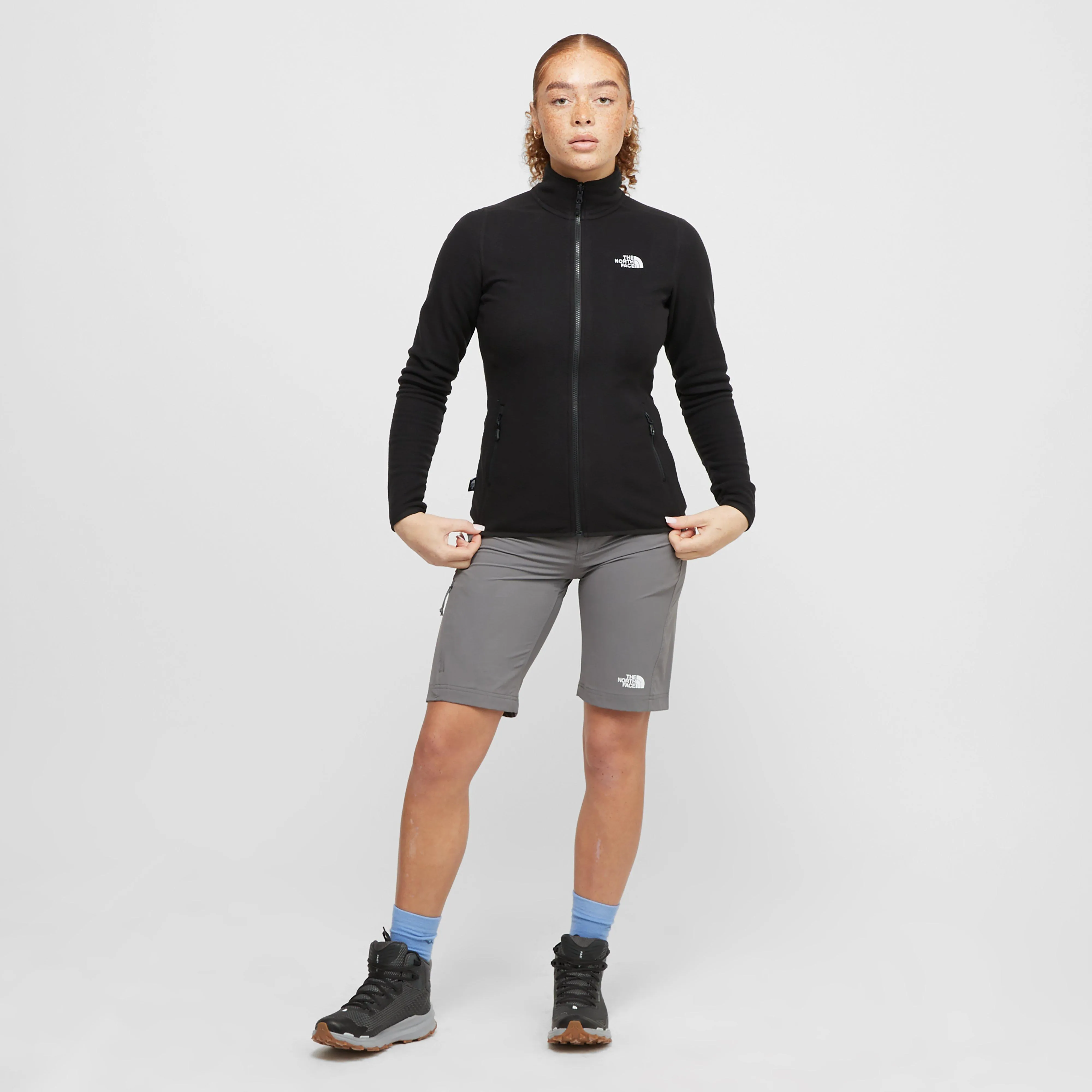 The North Face Women's 100 Glacier Full Zip Fleece | Millets