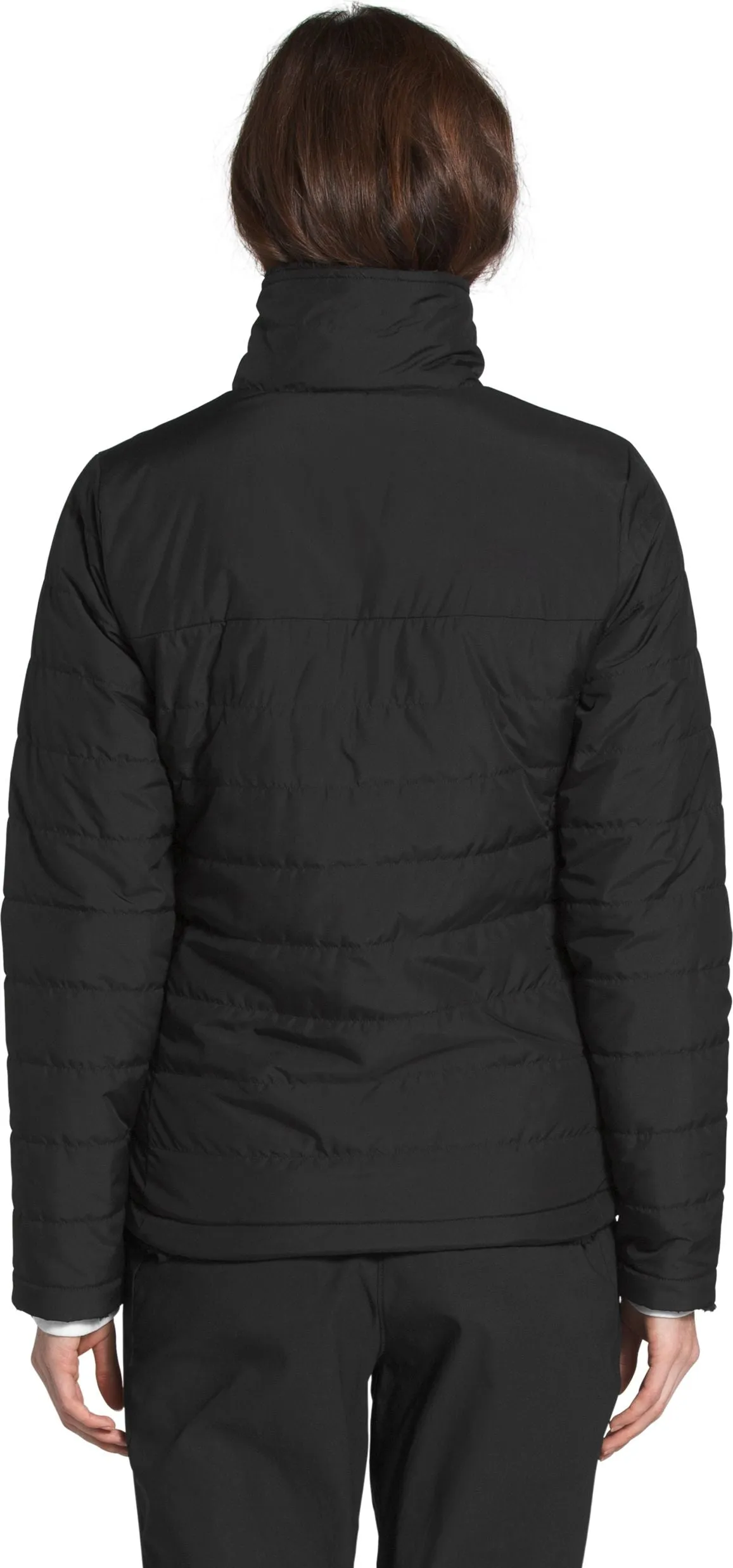 The North Face Women's Mossbud Insulated Reversible Jacket TNF Black