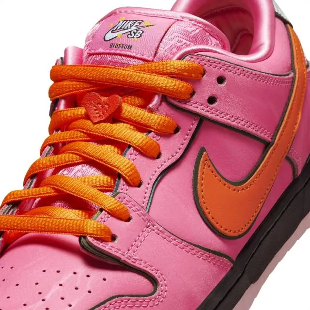 The powerpuff girls x nike sb dunk low blossom