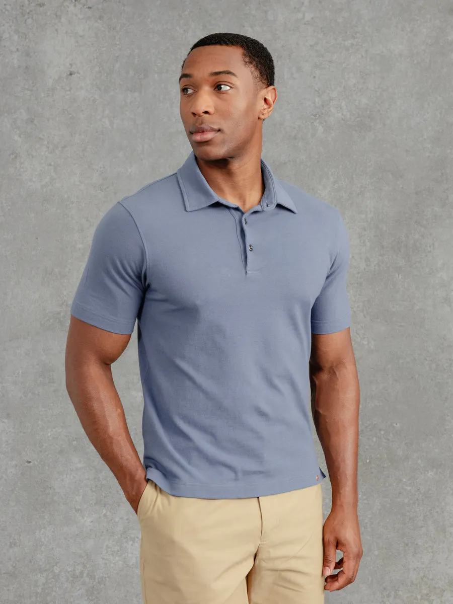 The SS Polo - Smoke Blue