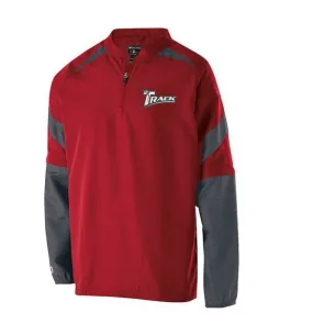 Track Men’s Hx16 Red Graphite Bowling Pullover