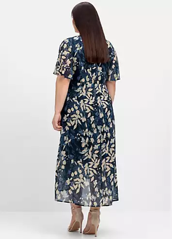 Tropical Print Wrap Dress by Sheego | Look Again