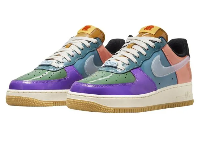 Undefeated x nike air force 1 low wild berry