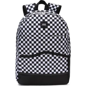 Vans Construct Skool 21L Backpack - Black/White Check