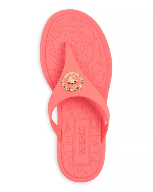 Versace Women's Medusa Thong Sandals