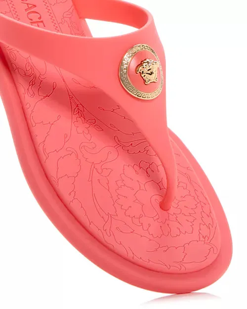 Versace Women's Medusa Thong Sandals