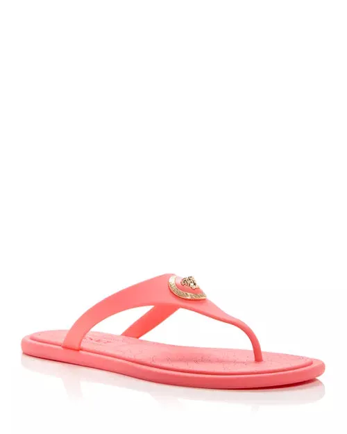 Versace Women's Medusa Thong Sandals