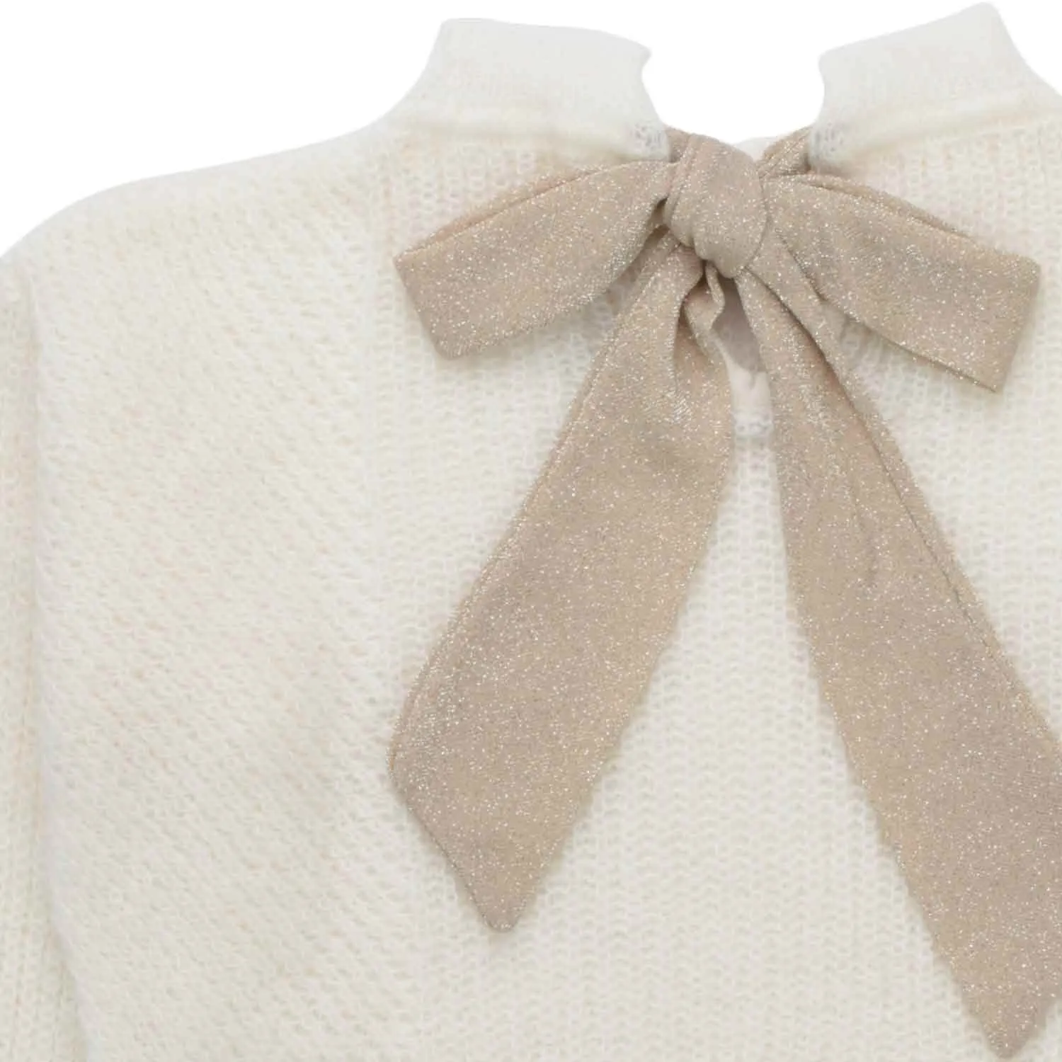 Vicolo Cream Pullover For Girls