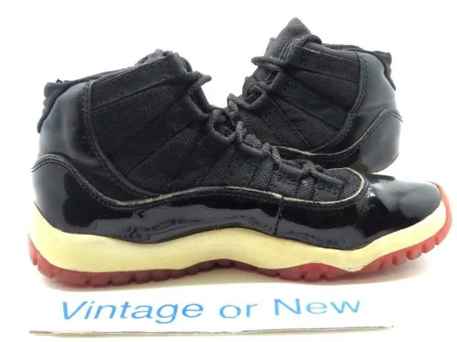 Vtg og nike air jordan xi 11 bred ps 1996 sz 3y