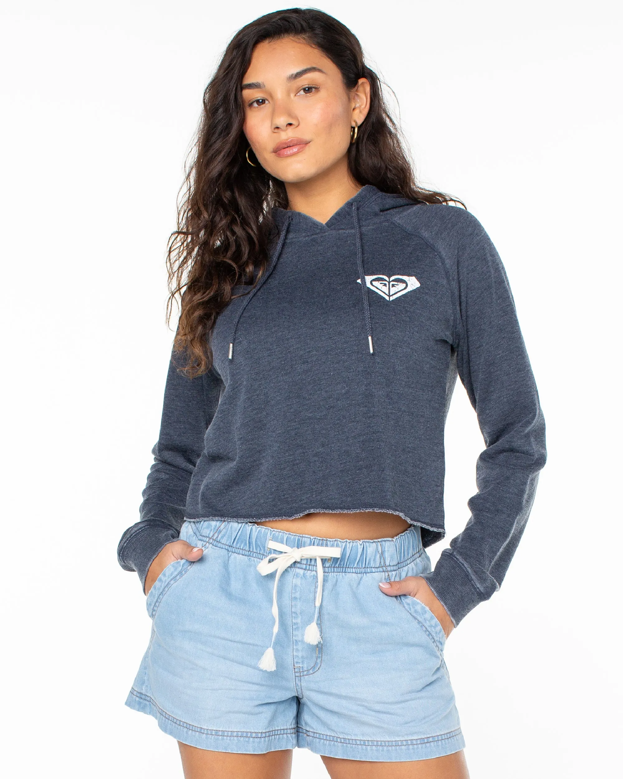 We Arrived Cropped Hoodie - Naval Academy