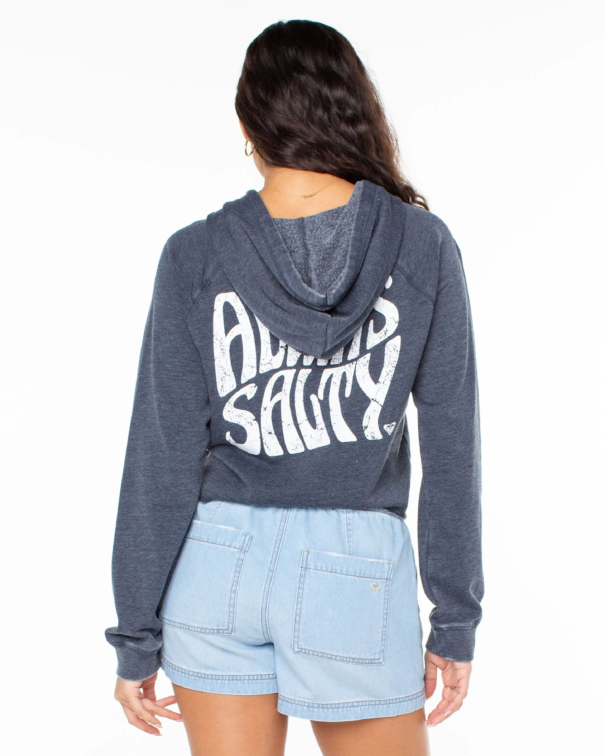 We Arrived Cropped Hoodie - Naval Academy