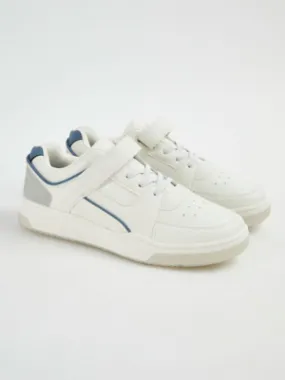 White Retro Cupsole Trainers | Kids | George at ASDA