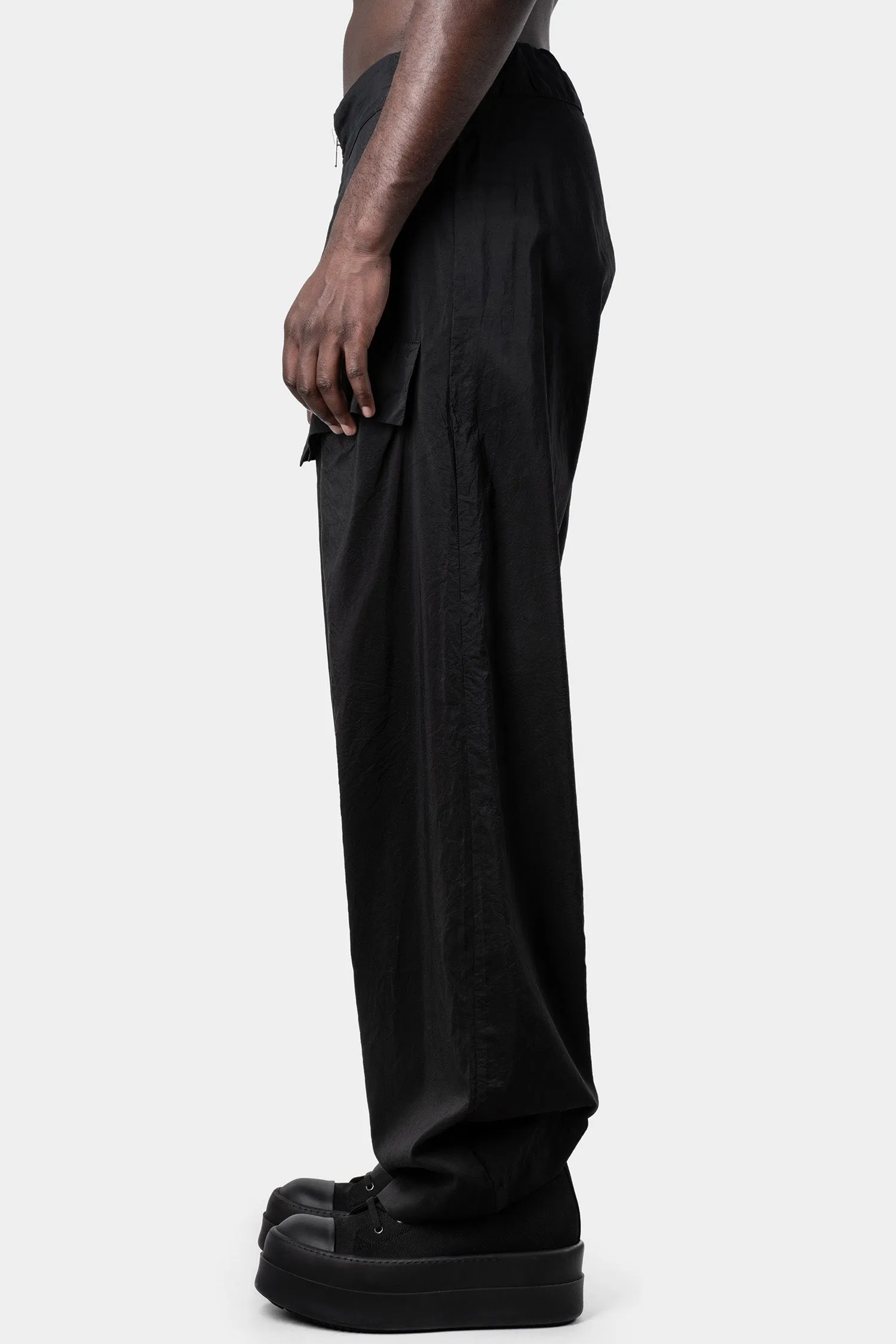 Wide suit pants