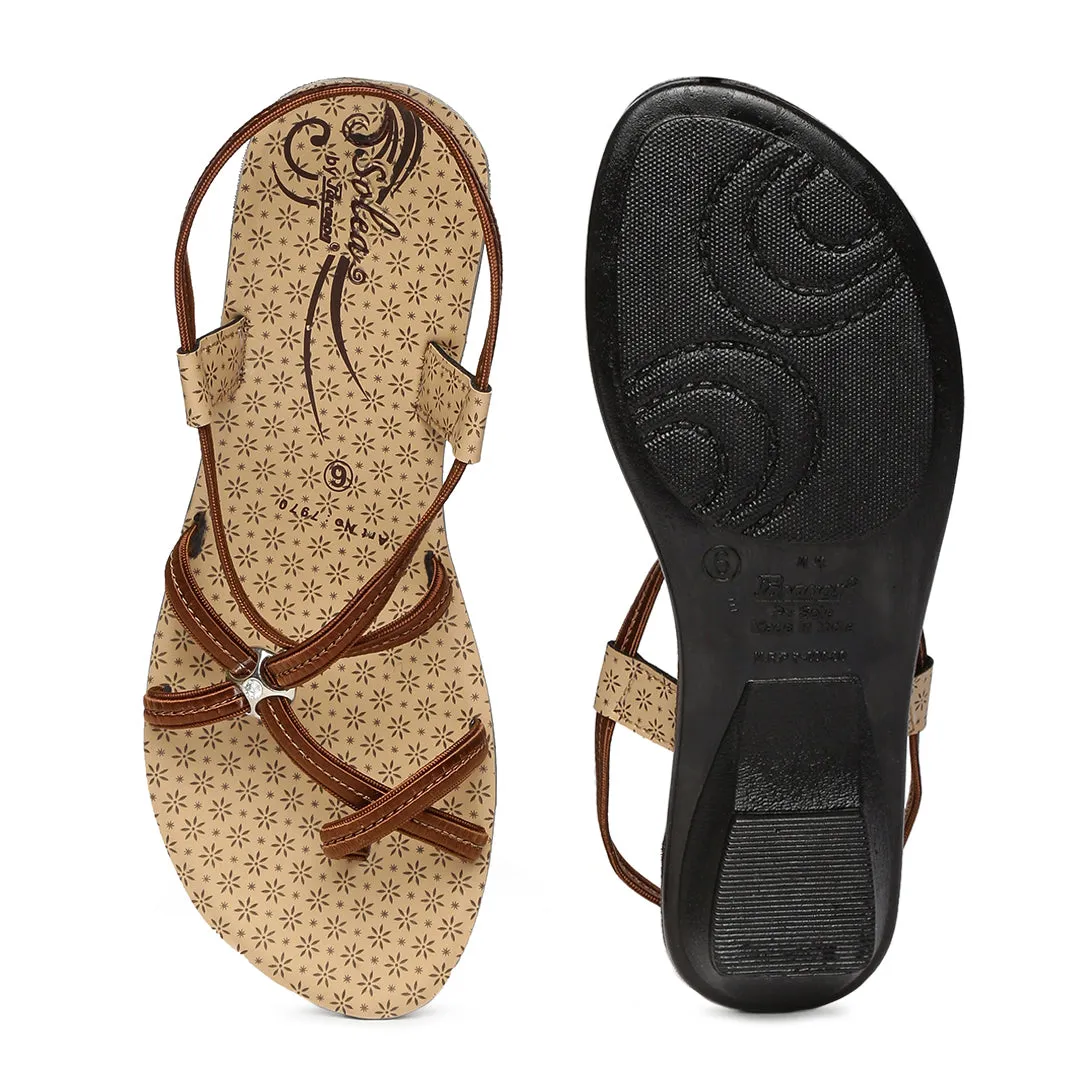 Women's Brown Solea Sandals