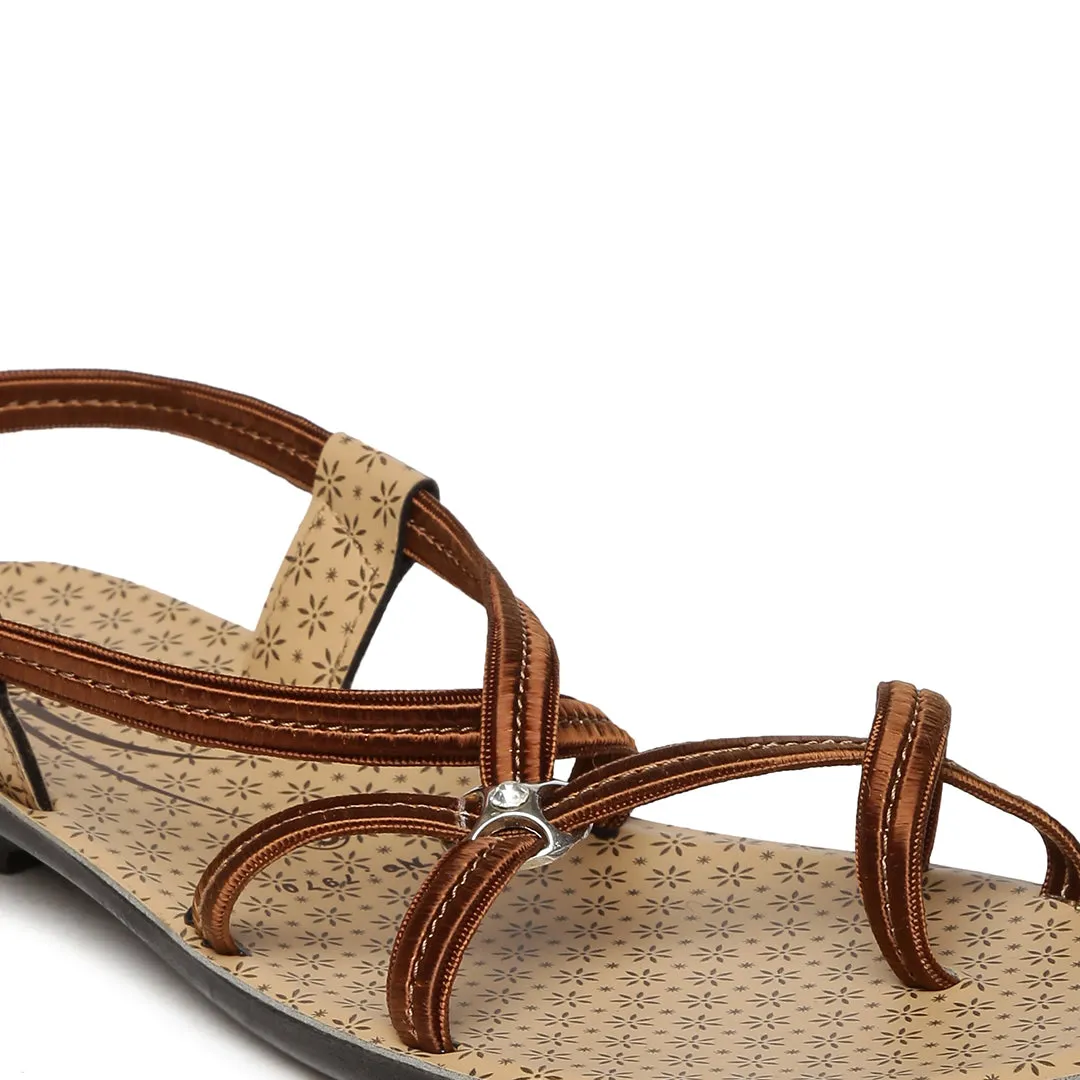 Women's Brown Solea Sandals