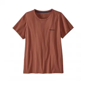 Women's Patagonia P-6 Mission Organic T-Shirt (Burl Red)