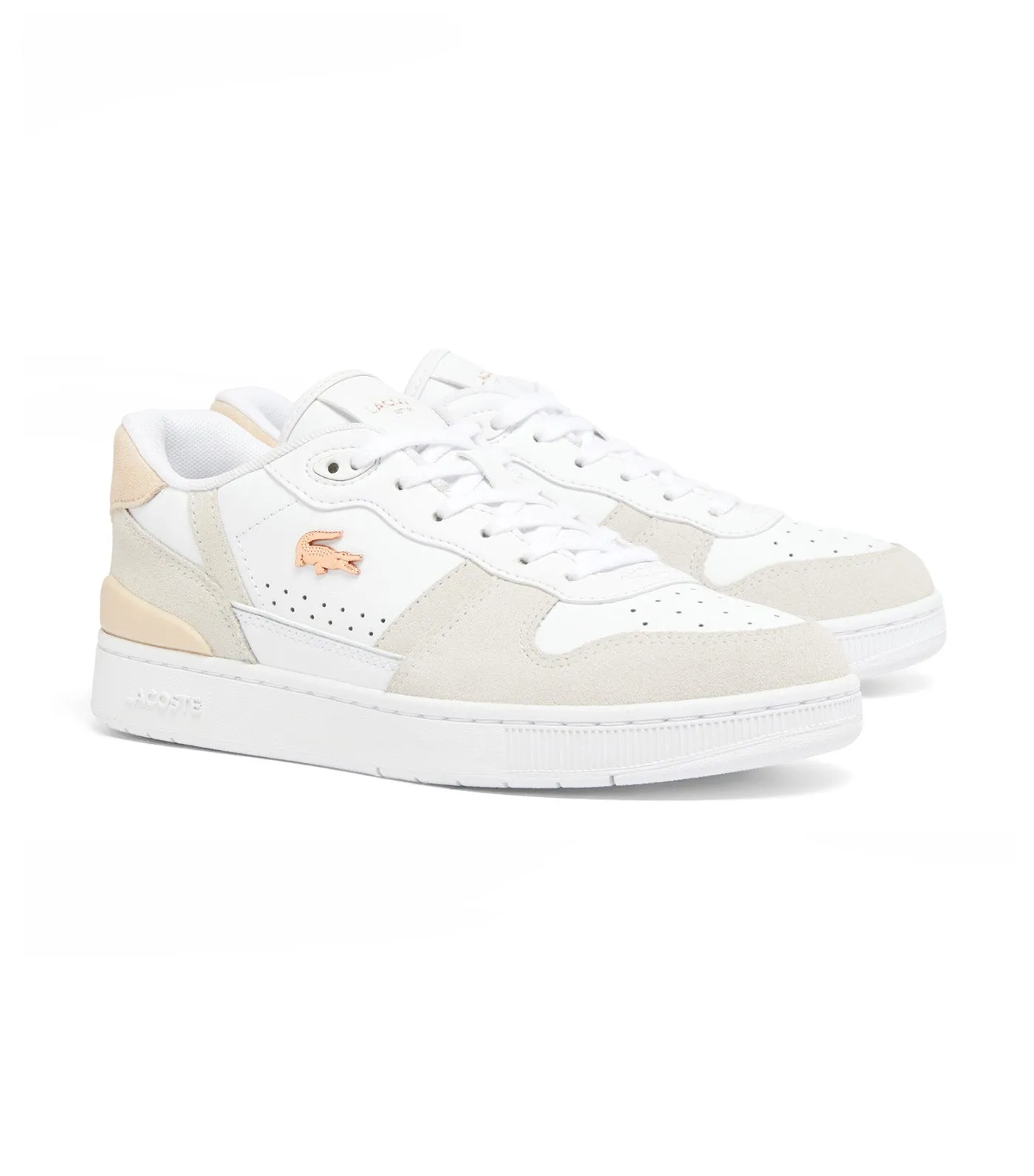 Women's T-Clip Set Trainers White/Light Pink