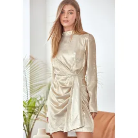 You're So Golden Wrap Dress *Final Sale*